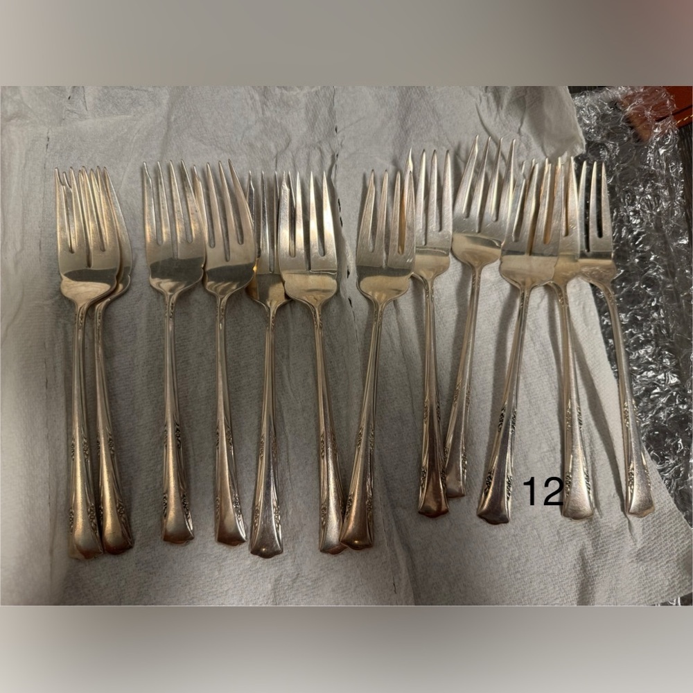 GORHAM Sterling Silver Flatware Set 87pcs. Vintage, Antique, Good Condition